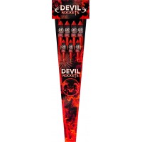 PYROTECHNIKA RAKETY DEVIL ROCKETS 7 ks