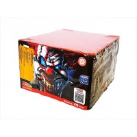 PYROTECHNIKA KOMPAKT ŠAŠEK 49 rán / 20mm
