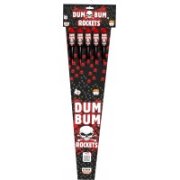 PYROTECHNIKA RAKETY DUM BUM ROCKET WITH SCREAM 5 ks