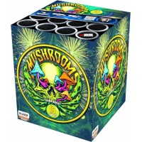 PYROTECHNIKA KOMPAKT HOUBIČKY 16 rán / 25 mm