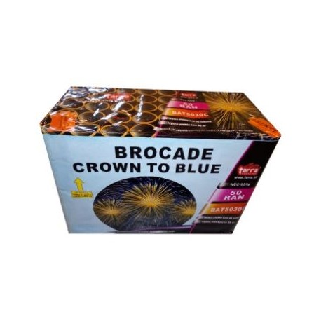 BROCADE CROWN TO BLUE - 50 rán / 30mm