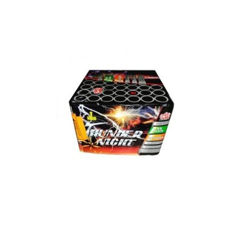 PYROTECHNIKA KOMPAKT THUNDER NIGHT 49 rán / 20 mm